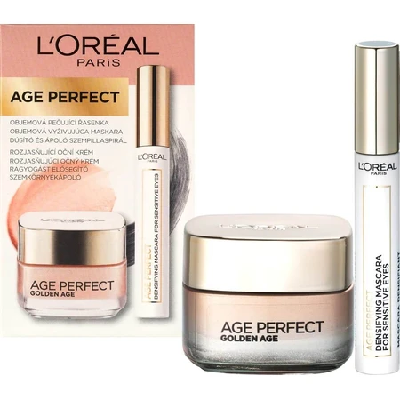 L'Oréal Paris Age Perfect - Golden Age Set - volumegevende mascara + oogcrème 22,4 ml