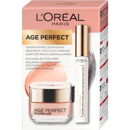 L'Oréal Paris Age Perfect - Golden Age Set - volumegevende mascara + oogcrème 22,4 ml