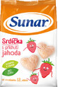 Sunar baby chips cœurs de fraises 50 g