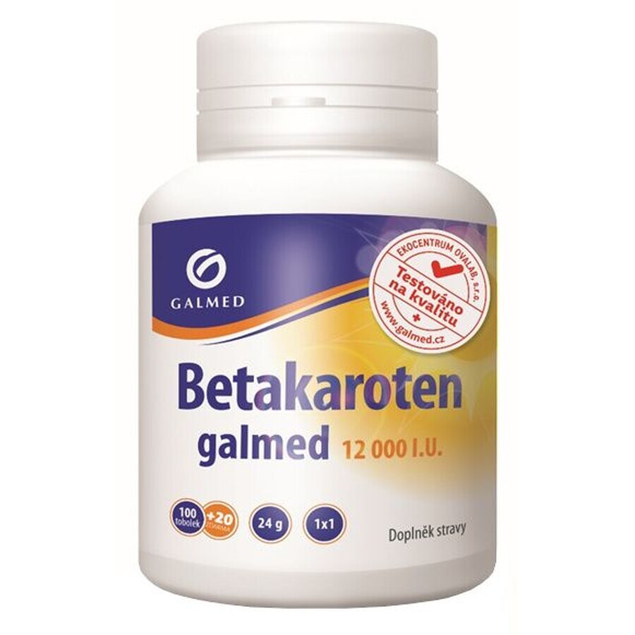 Beta-carotene 12000IU 120 capsules