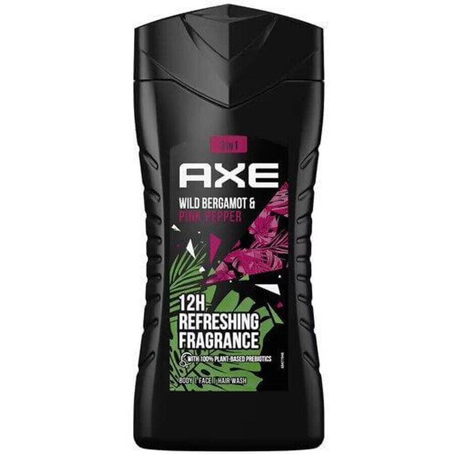 Cumpără Gel de duș pentru bărbați AXE Wild Fresh bergamot & Pink pepper 250 ml Gel de duș pentru bărbați AXE Wild Fresh bergamot & Pink pepper 250 ml