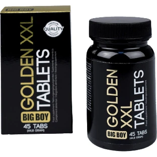 Cobeco Big Boy Golden Golden XXL aphrodisiac tablets 45 pieces