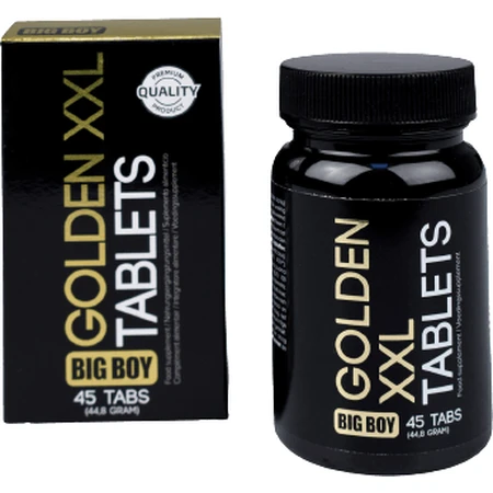 Cobeco Big Boy Golden Golden XXL aphrodisiac tablets 45 pieces