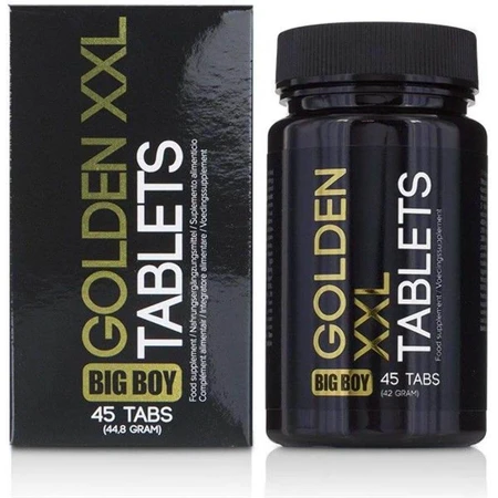 Cobeco Big Boy Golden Golden XXL aphrodisiac tablets 45 pieces