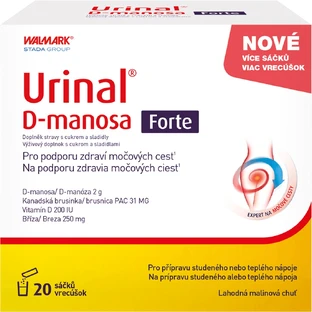 Urinal D-mannose Forte, 20 zakjes