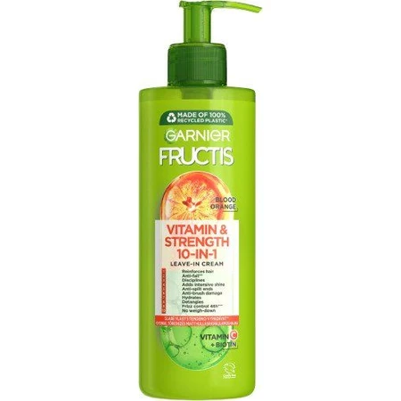 Garnier Fructis Vitamina y Fuerza 10en1 Cuidado sin aclarado, 400ml
