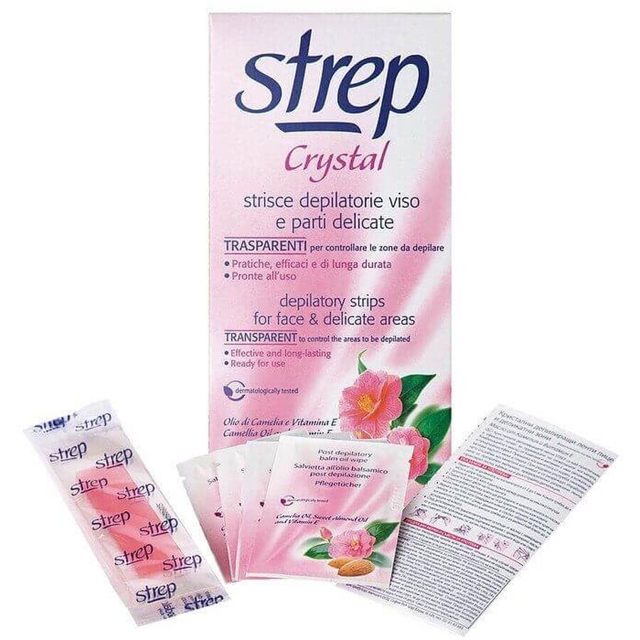 Strep Drunk waxstrips voor gezicht en bikinilijn 20 stuks Strep Drunk waxstrips voor gezicht en bikinilijn 20 stuks
