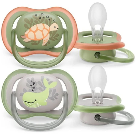 Philips Avent Ultra Air Sucette Philips Avent Ultra Air Grande Sucette 6-18m Garçon 2 pcs