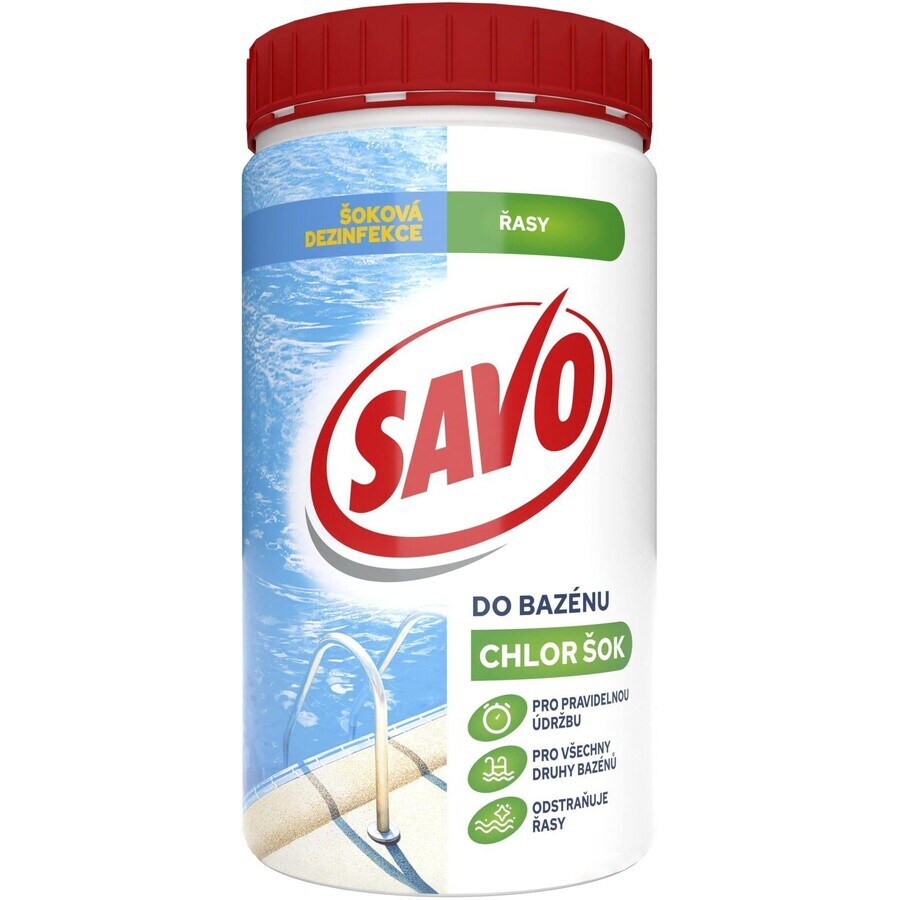 Swimming pool detergent Chlorine shock 850 g