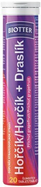 Biotter WW Magnesium + Potassium grapefruit 20 effervescent tablets