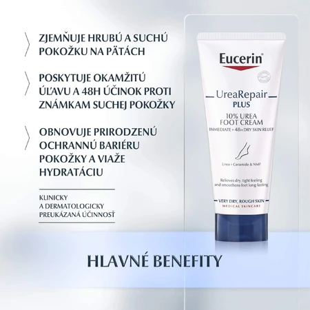 Eucerin UreaRepair PLUS Foot Cream 10% urea 100 ml