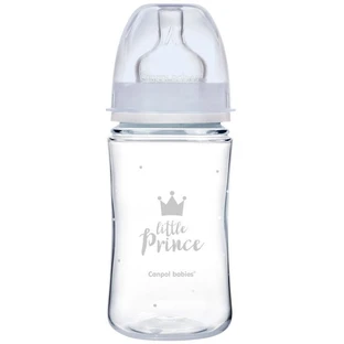 Canpol bebés EasyStart Royal Biberón EasyStart Royal Baby azul 240 ml