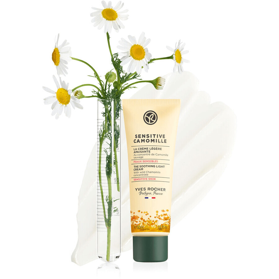 Yves Rocher Sensitive Crème légère apaisante à la camomille 50 ml