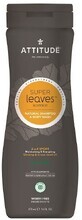 Attitude Men&#39;s Shampoo and Body Soap (2in1) Super leaves with detoxifying effect, normal hair 473 ml