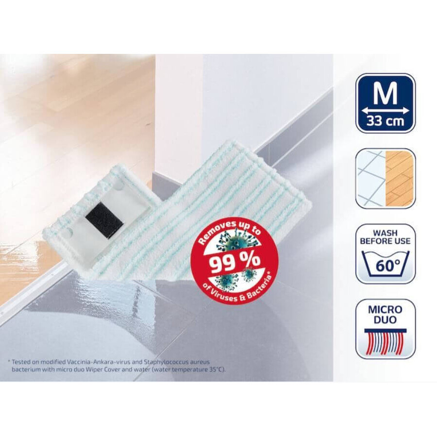 Leifheit Clean Twist M Ergo Micro Duo, remplacement de la serpillière