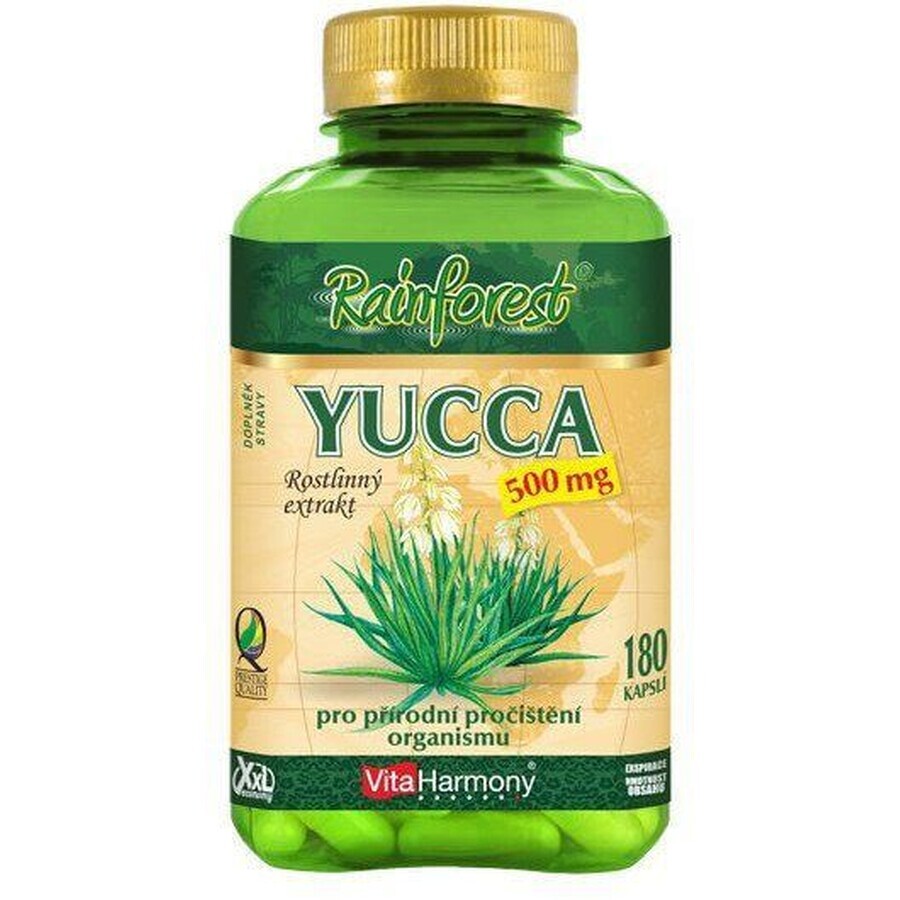 VitaHarmony Yucca XXL economie 500mg 180 capsules