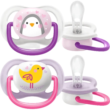 Philips Avent Ultra air pacifier for pets 0-6m girl 2 pcs