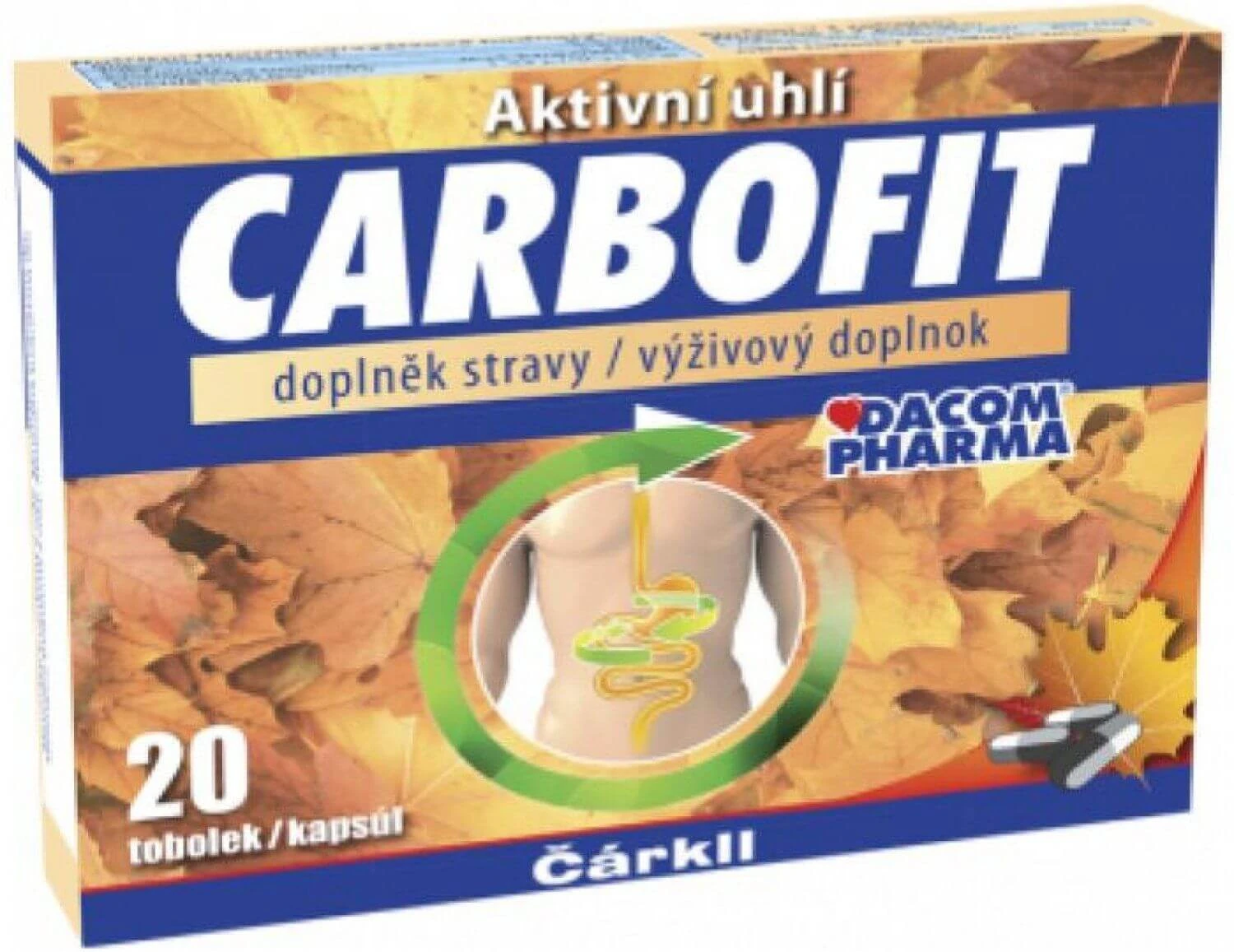Carbofit Charkl 20 capsules