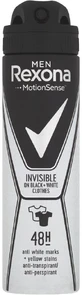 Rexona Men Deodorant Invisible Black+White 150 ml