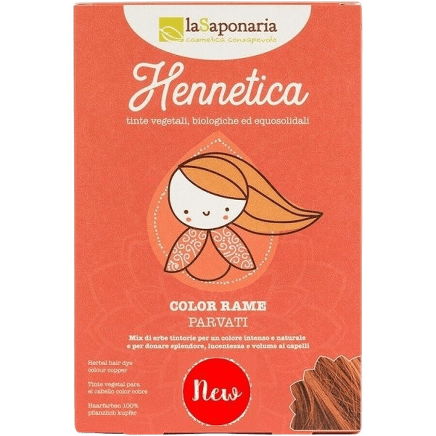 LaSaponaria Natuurlijke Haarkleuring Parvati Organic - Koper 100 g
