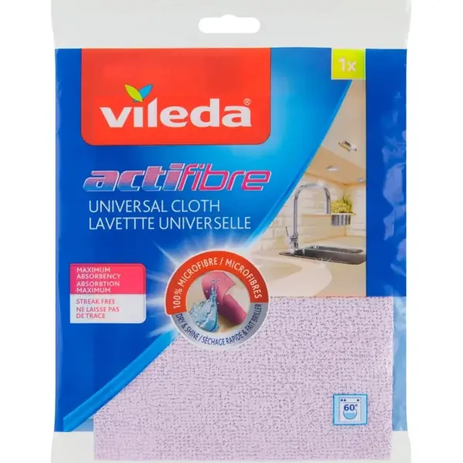 Vileda Actifibre micro handdoek, 29 x 29 cm