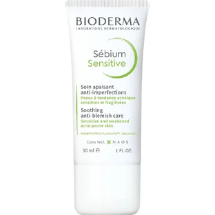 Bioderma Sébium Sensitive verzachtende en hydraterende crème voor de acnegevoelige huid 30 ml