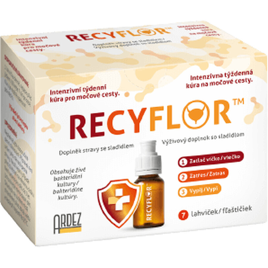 Ardez Pharma Recyflor trattamento delle vie urinarie 7 x 8 ml
