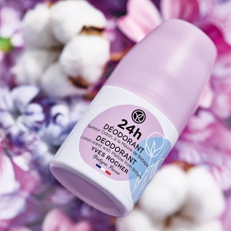 Yves Rocher Desodorante 24 h sabor algodón 50 ml