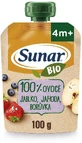 Sunar Organic fruit capsule apple, strawberry, blueberry 4m+ 100 g