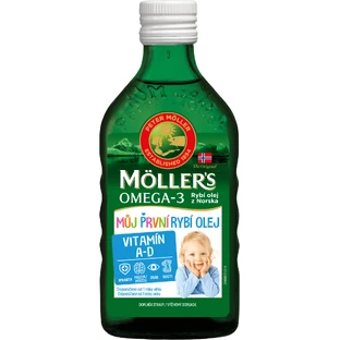Mollers Möller's Omega 3 Mi Primer Aceite de Pescado 250 ml