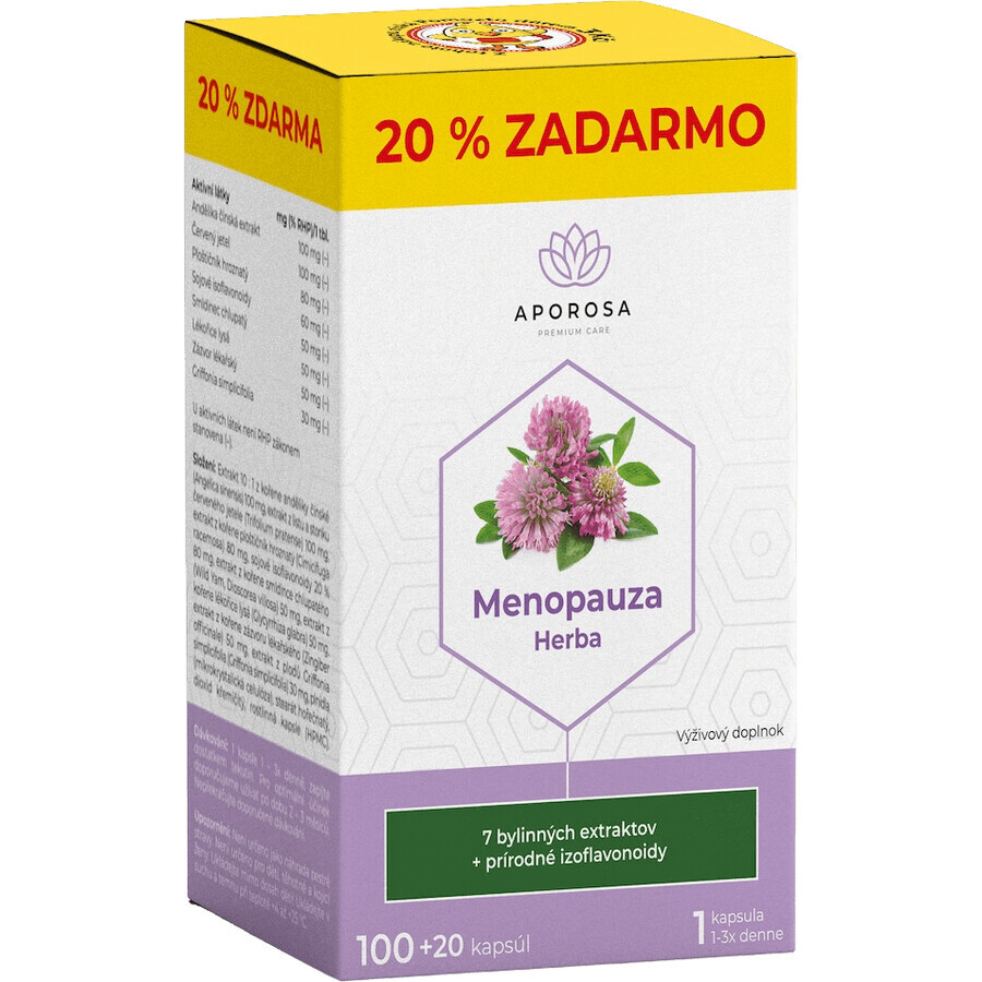 Aporosa Menopause Herba 120 capsule