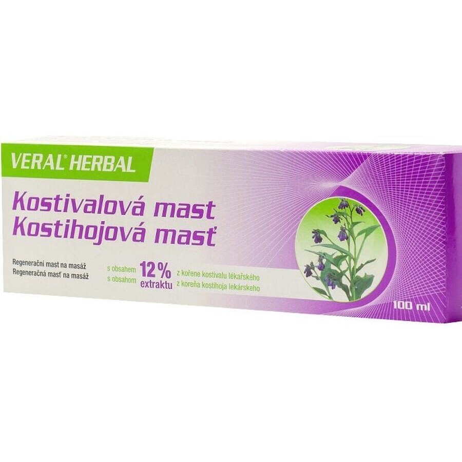 Herbal Reminders VERAL HERBAL Unguent Boneset 100 ml