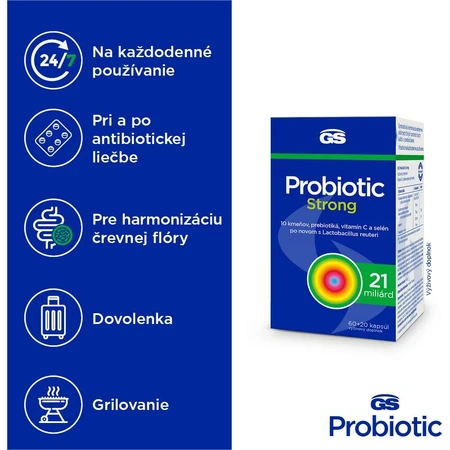 GS Probiotic Strong 40 capsules