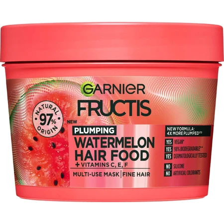 Garnier Fructis Hair Food Masque capillaire à la pastèque 400 ml