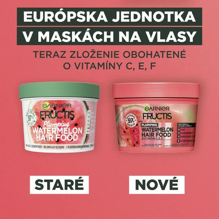 Garnier Fructis Hair Food Masque capillaire à la pastèque 400 ml