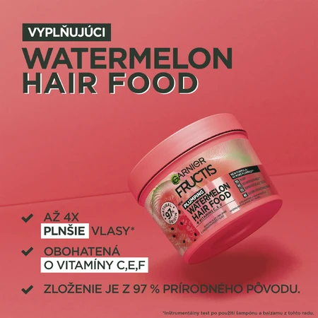 Garnier Fructis Hair Food Masque capillaire à la pastèque 400 ml