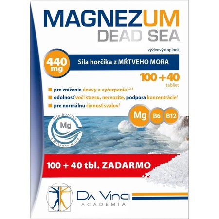 Da Vinci Academy Magnésium Mer Morte Mer Morte 140 comprimés