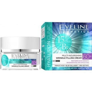 Eveline Cosmetics Hyaluron Clinic Crema de Día y Noche 60+ 50 ml