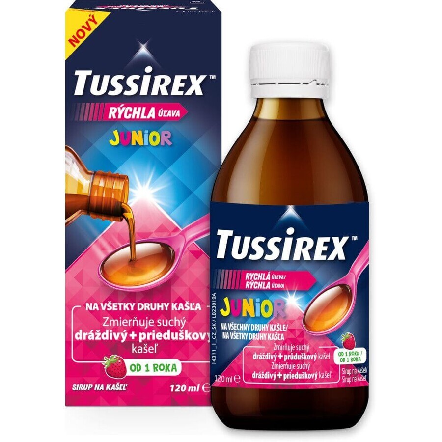 Tussirex Junior siroop 120 ml