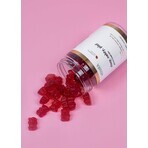Venira Haar, nagels en huid, gummibeertjes, aardbei 60 stuks Venira Haar, nagels en huid, gummibeertjes, aardbei 60 stuks