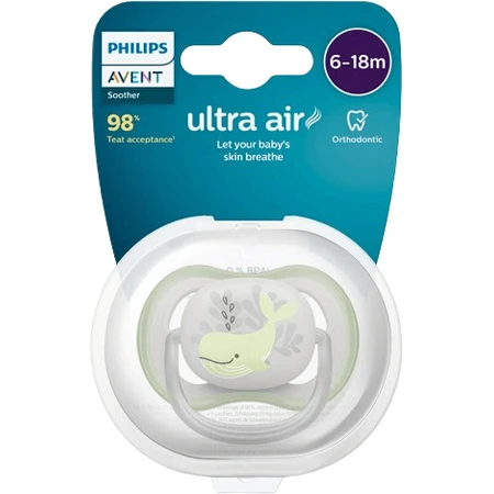 Philips Avent Ultra luchtfopspeen 6-18m walvis 6-18m