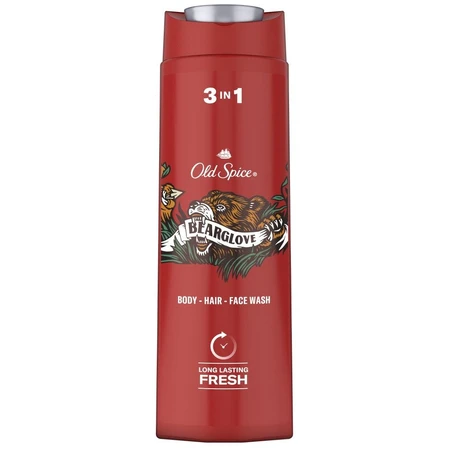 Old Spice Bearglove Shower Gel and Shampoo for Men 400 ml