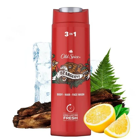 Old Spice Bearglove Shower Gel and Shampoo for Men 400 ml