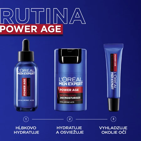 L'Oréal Paris Men Expert Power Age Revitalising 24h Hydraterende Crème 50 ml