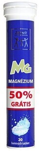 Zdrovit MAGNEZIUM 50% free tbl eff 20 comprim&#233;s effervescents