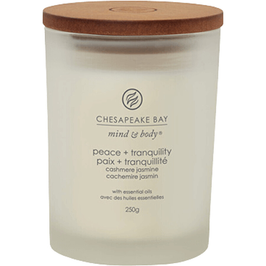 Vela de vaso mediana perfumada Chesapeake bay Peace & Tranquility 250 g