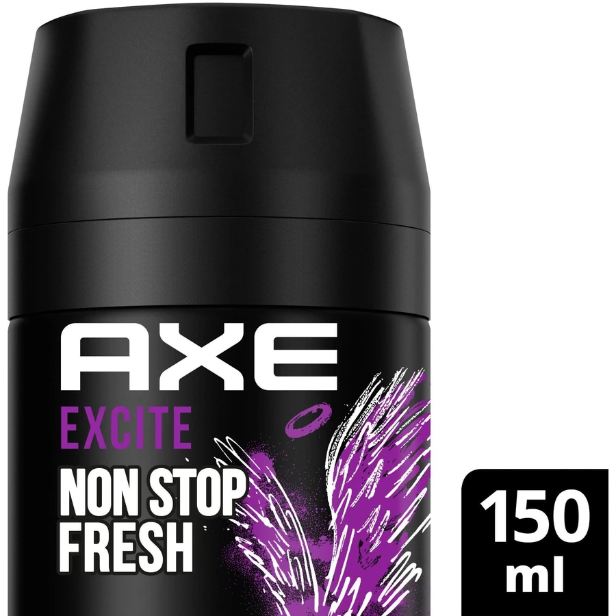 AXE Excite deodorant spray voor mannen 150 ml