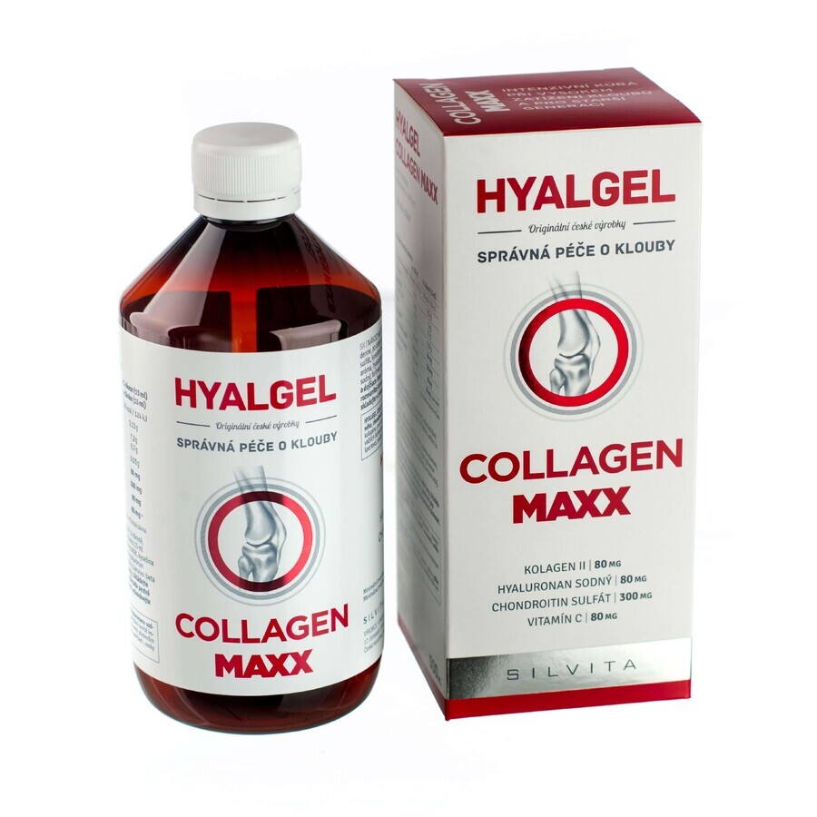 Silvita HYALGEL COLLAGEN MAXX COLLAGEN MAXX orange-flavored liquid preparation 500 ml