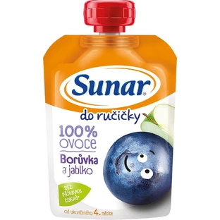 Sunar Do ručičky blueberry fruit capsule 4m+ 1 x 100 g