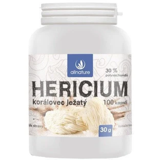 Allnature Hericium Coral Hedgehog 100 capsules